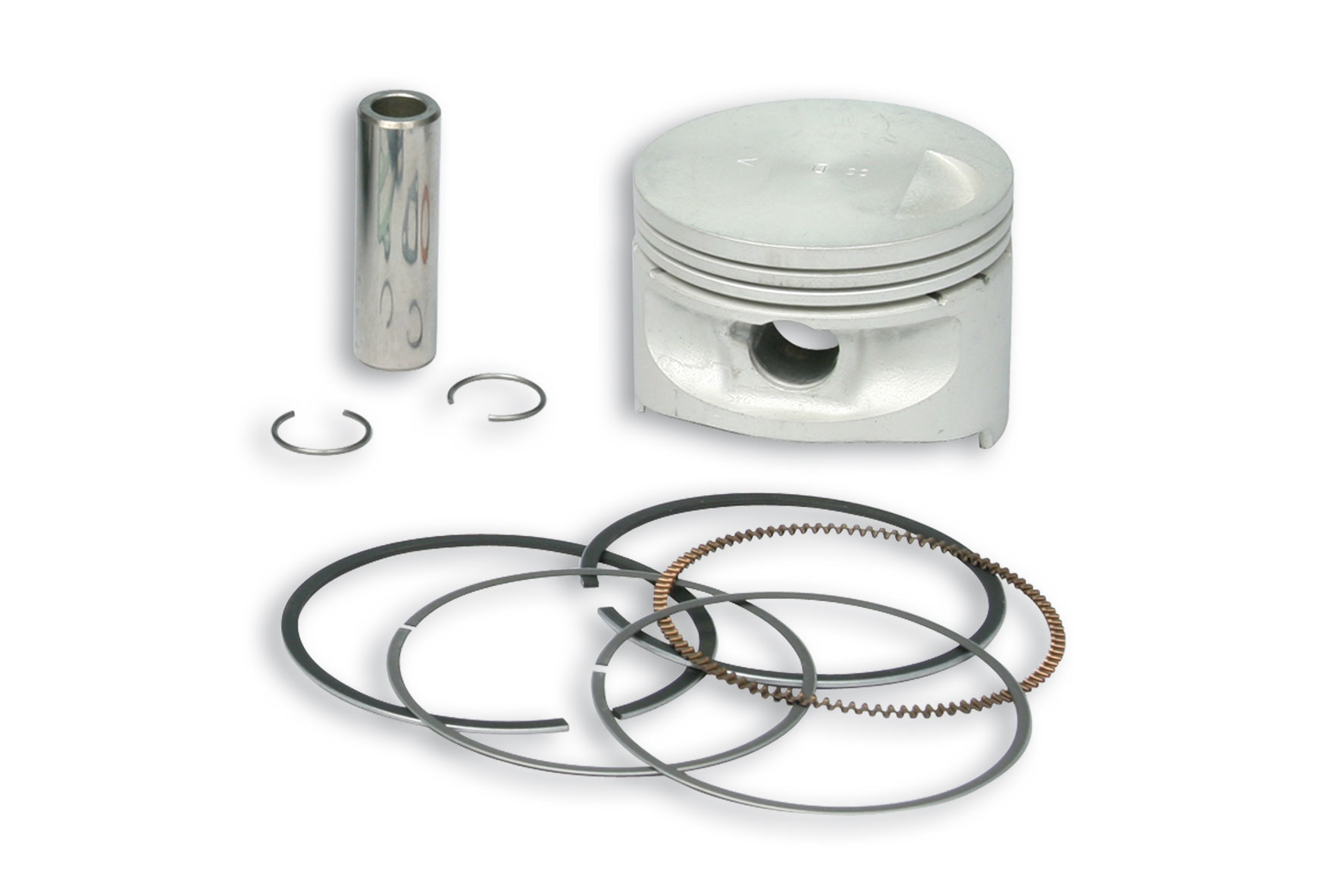 Malossi Piston 4T D.60 with pin D.14 and 3 rectangular rings size D